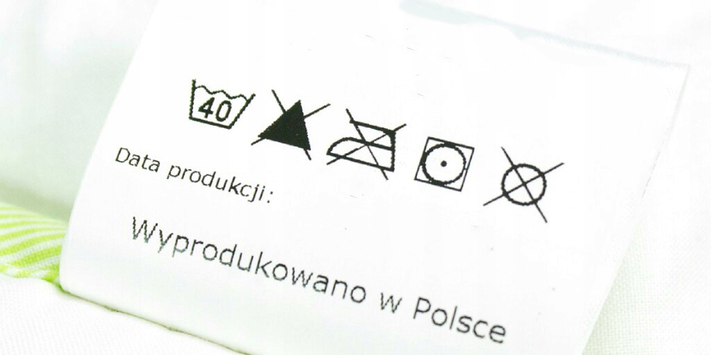 Poduszka bambusowa z zamkiem 40x60 cm